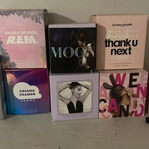 EMPTY Ariana Grande collection bottles & packaging